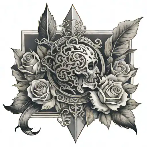 God's plan tattoo design idea