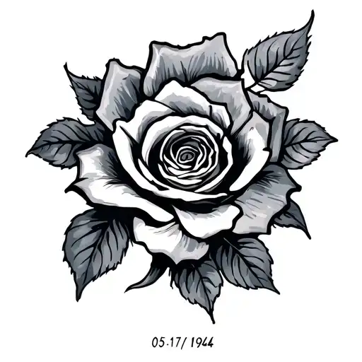 05 17 1984 year born tattoo design idea