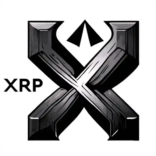 XRP cryptocurrency logos tattoo design idea