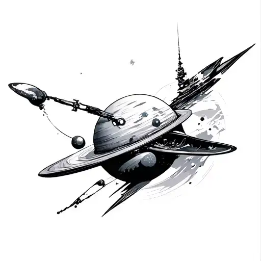 Filler Space tattoo design idea