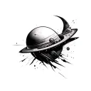 Filler Space tattoo design idea