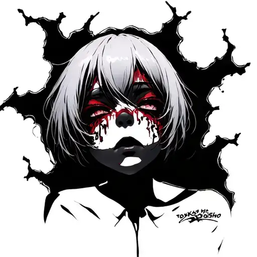 Tokyo Ghoul tattoo design idea