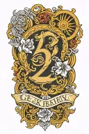 greek numbers 1213.4825.032 tattoo design idea