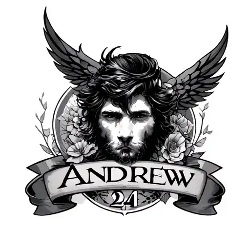 Andrew 224 incorporated into the design tattoo design idea