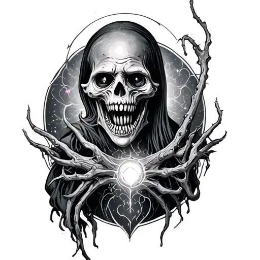 Cosmic Horror tattoo design idea