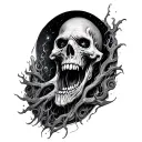 Cosmic Horror tattoo design idea