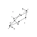 sagittarius and leo zodiac sign intertwined constellation tattoo design idea