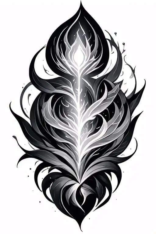 Four Elements tattoo design idea