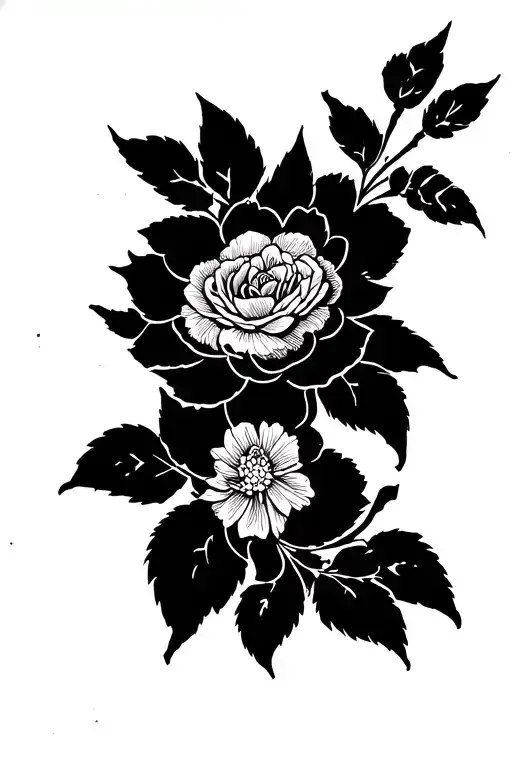 gap filler for arm sleeve tattoo design idea