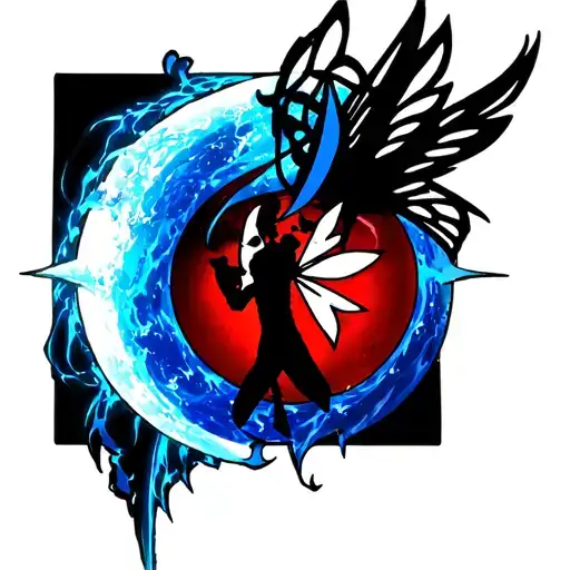 fairy tail anime tattoo design idea