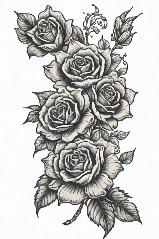 memorial tattoo for your aunt tattoo in honour tattoo design idea