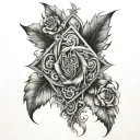 Agape tattoo design idea