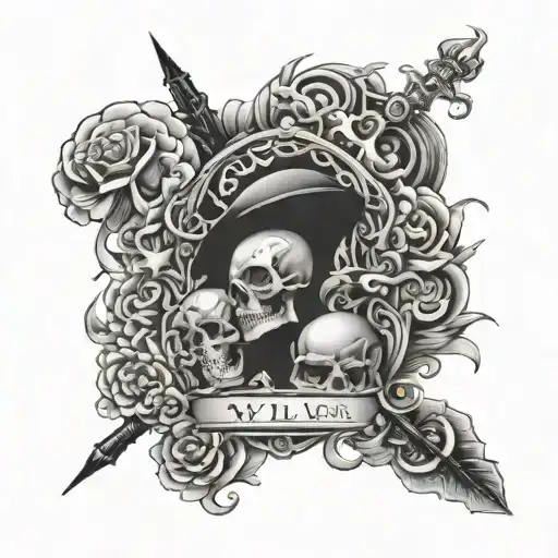VIII・VIII・MCMLXXXVI tattoo design idea