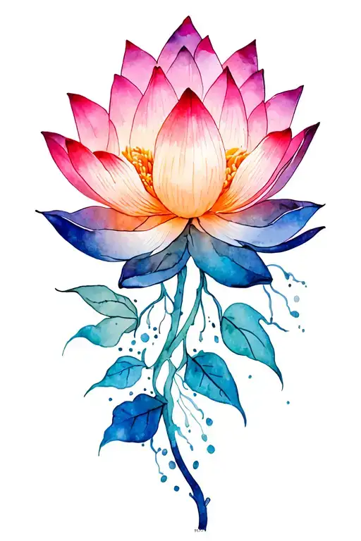 lotus mandala tattoo tattoo design idea