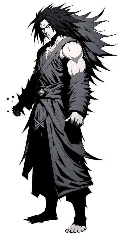 madara uchiha perfect susanoo tattoo design idea