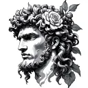 Dionysus tattoo design idea