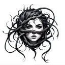 Shibari tattoo design idea