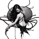 Shibari tattoo design idea