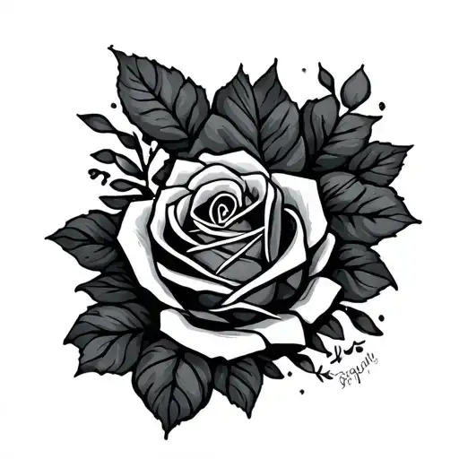 Dad Memorial tattoo design idea