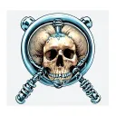 enforced male chastity device details tattoo design idea