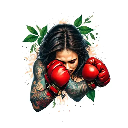 tattoo that represents fighting depression tattoo design idea