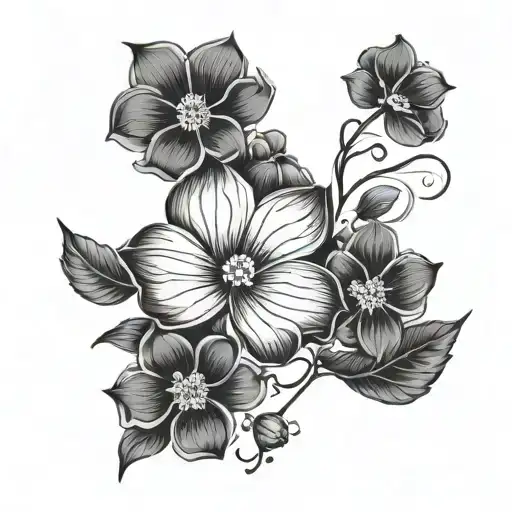 lung flower tattoo tattoo design idea