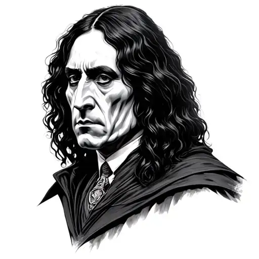 Severus Snape tattoo design idea