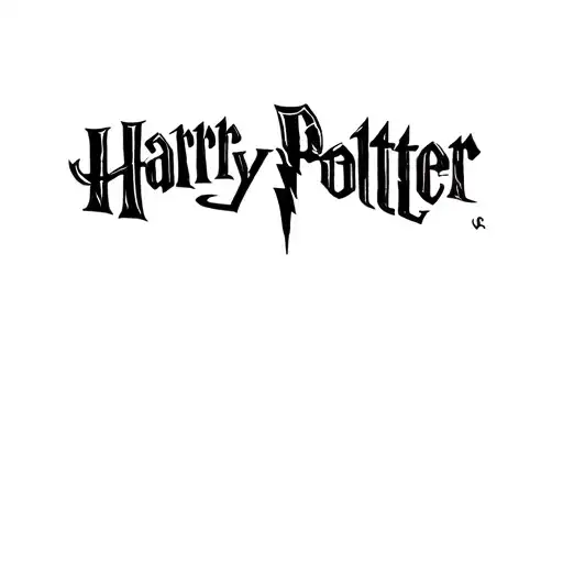 Small Harry Potter themed tattoo tattoo design idea