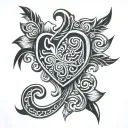 dovdardob lithuanian tribal tattoo design idea