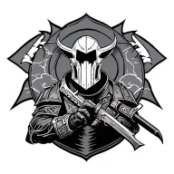 Mark of the Doom Slayer tattoo design idea