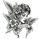 listen learn & lead tattoo design idea