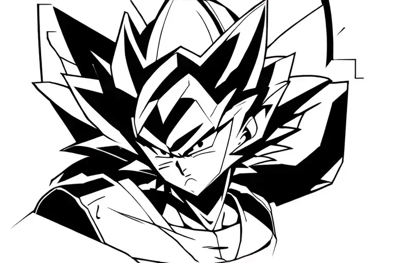 Dragon Ball Z tattoo design idea