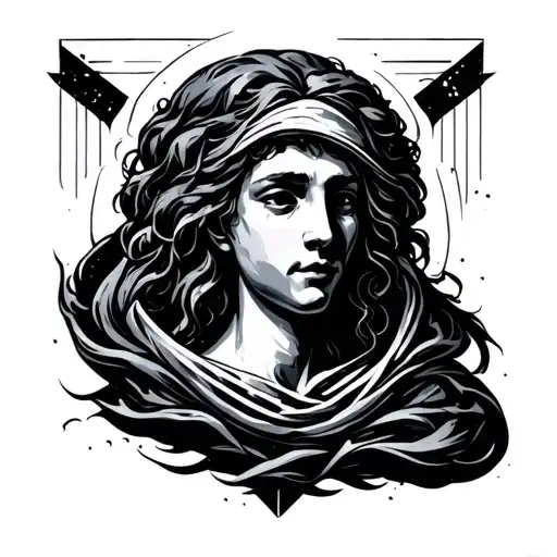 Sleep Token Euclid tattoo design idea