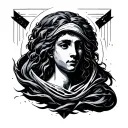 Sleep Token Euclid tattoo design idea