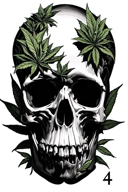 Always 420 tattoo design idea