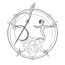 Tattoo gemini and sagittarius together tattoo design idea