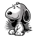 Snoopy tattoo design idea