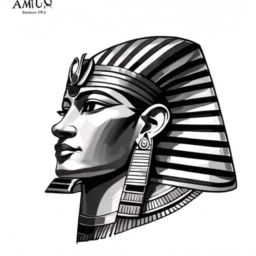 Amun Ra tattoo design idea