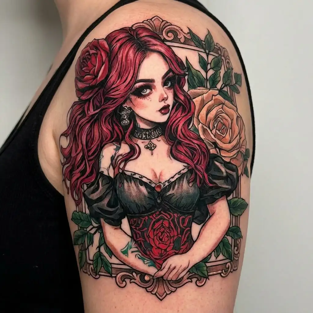 Little slut tattoo design idea