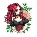 Little slut tattoo design idea