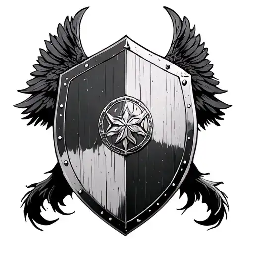 Shield Maiden tattoo design idea