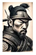 Ronin Samurai tattoo design idea