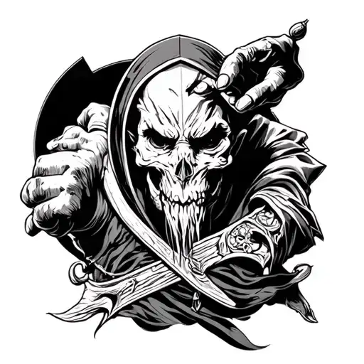 blasphemous game tattoo tattoo design idea