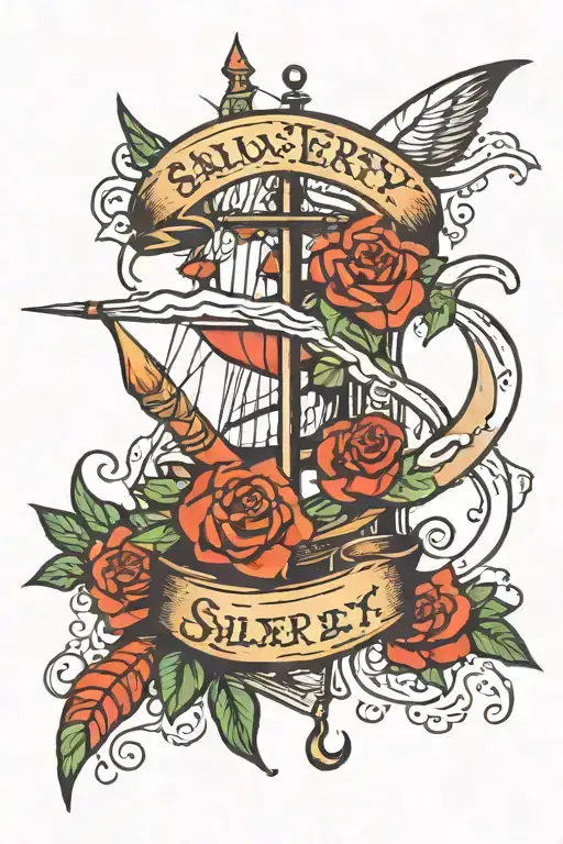 sailor Jerry style tattoo tattoo design idea