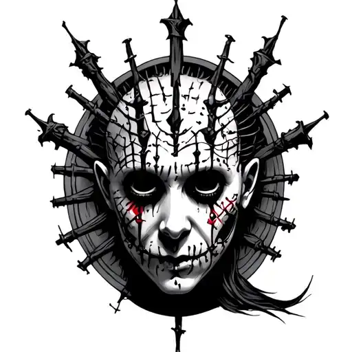 Hellraiser tattoo design idea