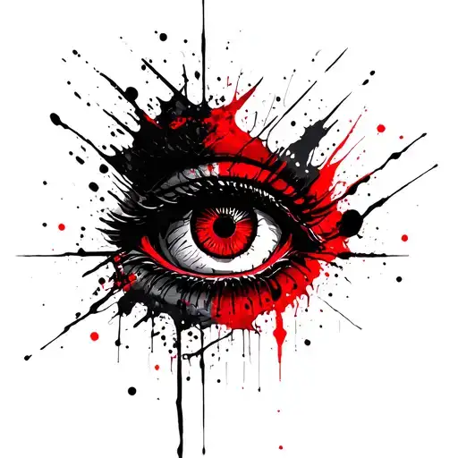 horus eye tattoo design idea