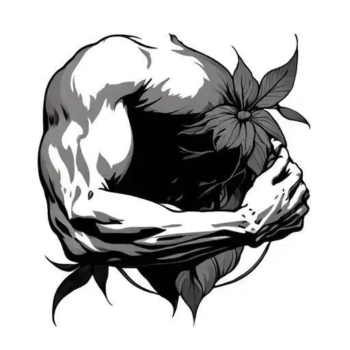 Bicep tattoo design idea