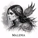 Malenia from Elden Ring tattoo design idea