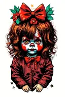 Chucky tattoo design idea