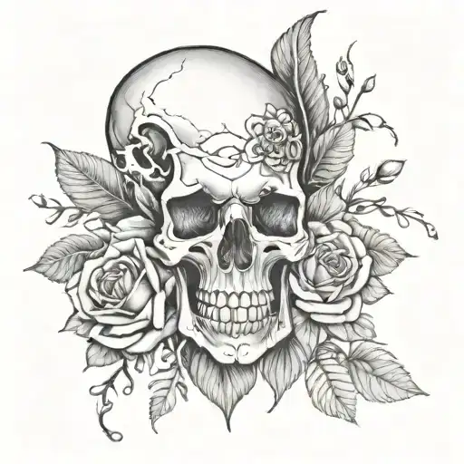 Memento Vivere Memento Mori tattoo design idea